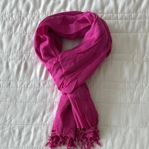 Elegant Pink Scarf